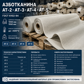 Азботканина АТ 2, АТ 4, АТ 5 АТ 3 фото
